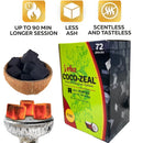 Coco-Zeal Charcoal Cubes 18 Pieces Coconut Flavored 1ct Box ￼