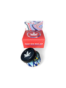 1” Aleaf Wig Wag For Concentrates 15mm Silicone Lid 1ct Jar