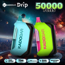 Kado Bar Drip 50,000 Puffs 5% Nic Disposable Vape 5ct Display Box