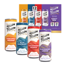 Mellow Fellow Saltzer Beverages 20mg Delta-9 + CBD Variety Pack 12ct Display Box