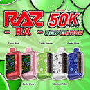 Raz RX Dew Edition 50,000 Puffs 19ML 5% Nic Disposable Vape 5ct Display Box (New)  (Coming Soon)