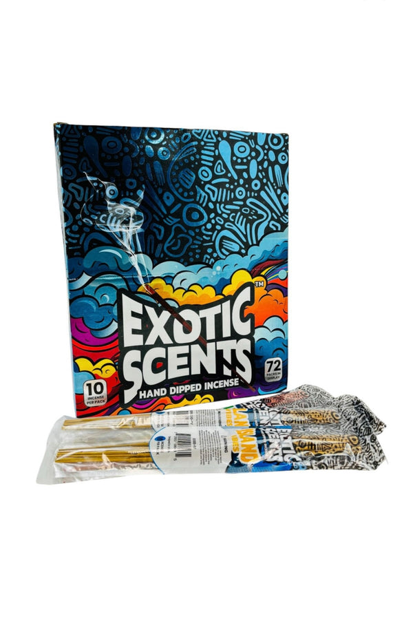 Exotic Scent Burner 72pc 1ct Display Box ￼