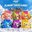 URB D8+CBDA Live Resin 0.5mg Disposable Vape 10ct Display Box
