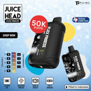 JUICE HEAD FLEX FREEZE DISPOSABLE VAPE 50K 5% METATINE 5ct DISPOSABLE VAPE