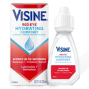 Visine Red Eye Hydrating Comfort Single 1pk 0.28oz 12ct Display Box