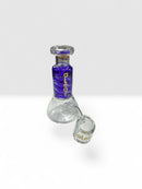 5” Aleaf Mini Glycerin Water Pipe W/ Built In Downstem & 14M-45D Banger 1ct
