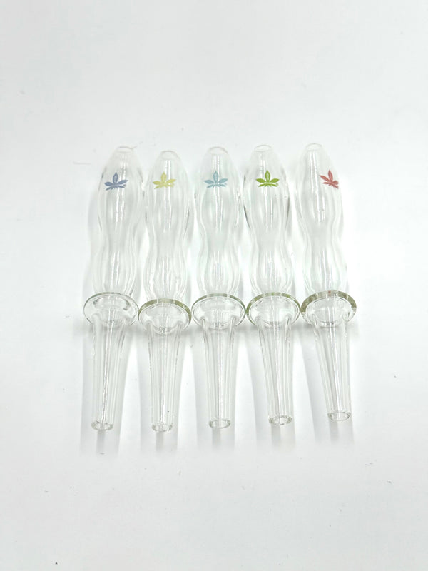 Aleaf 5” Glass Straw Nectar Collector 1ct #ALNC-5055￼