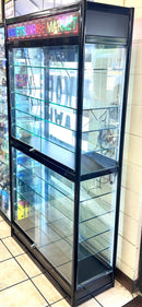 6 Feet Tall LED 6FT Display With Screendisplay With 8 doors - Premium  from H&S WHOLESALE - Just $1100! Shop now at Y&M WHOLESALE