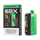 SBX 25,000 Puffs Disposable Vape 5ct Display Box