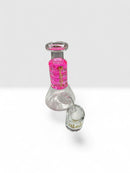 5” Aleaf Mini Glycerin Water Pipe W/ Built In Downstem & 14M-45D Banger 1ct