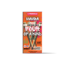 Mamba Four Of Kind 2g Each 4pk Pre-Rolls Full Spectrum Blend 10ct Display Box
