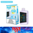 Raz RX 50,000 Puffs 5% Nic Disposable Vape 5ct Display Box
