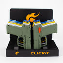 Clickit Large Pistol Gun Torch Lighter 10ct Display Box GH-9073
