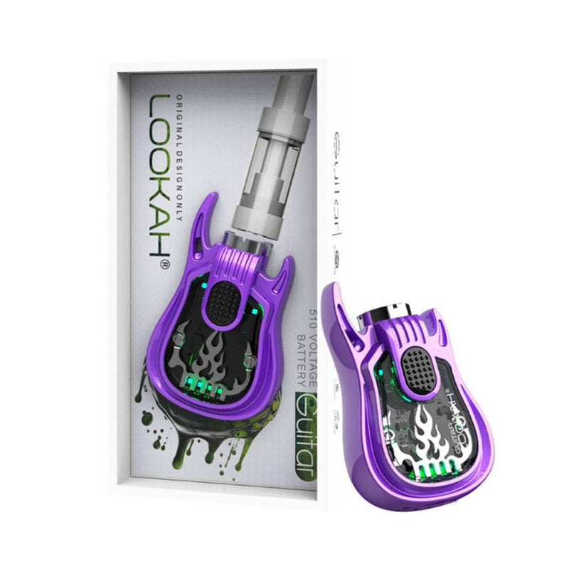 Lookah Guitar 350mAh VV 510 Cartridge Preheat Vape Battery 1ct - Premium  from O&Z WHOLESALE - Just $16.50! Shop now at O&Z WHOLESALE