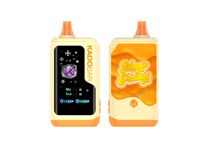 Kado Bar Dessert Edition 5% Nic + Ice Control 40,000 Puffs Disposable Vape 5ct Display Box