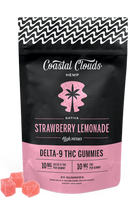 Coastal Clouds High Potency 10mg D9 THC Gummies + CBN 20pk Gummies 5ct Display Box