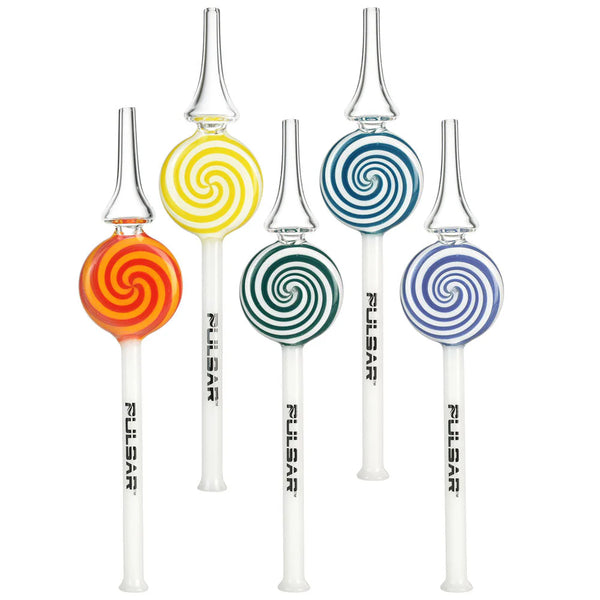 7’’ Lollipop Honey Straw Nectar Collector 5pk Assorted Colors ￼￼