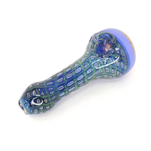 Glass Trapped Bubbles 5.5’’ Sherlock Hand Pipe 1ct SHP-005