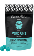 Coastal Clouds High Potency 10mg D9 THC Gummies + CBN 20pk Gummies 5ct Display Box