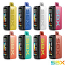 SBX 25,000 Puffs Disposable Vape 5ct Display Box