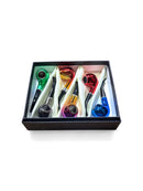 Feng Shun Metal Pipe Rainbow Colors 6ct Display Box