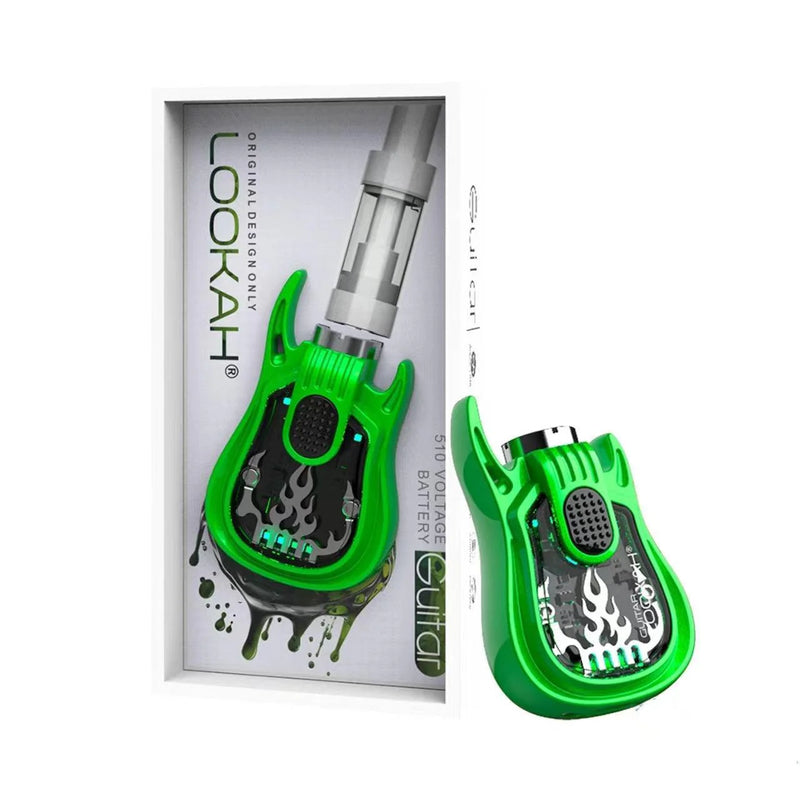 Lookah Guitar 350mAh VV 510 Cartridge Preheat Vape Battery 1ct - Premium  from O&Z WHOLESALE - Just $16.50! Shop now at O&Z WHOLESALE