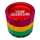 Tuff Shredder Grinder With Ashtray 4pc 60mm 6ct Display Box