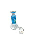 5” Aleaf Mini Glycerin Water Pipe W/ Built In Downstem & 14M-45D Banger 1ct