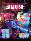 7 Pure 7-Hydroxy 120mg 1pk Single Tablets Pre-Priced $9.99 30ct Display Box