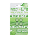 Script Botanical Paradise Blend 100mg 4pk Tablets 6pk Display Box