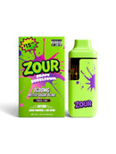 Zour Stash 1.5g Melted Sugar Blend THC-A + D9 Liquid Diamond X Live Resin Disposable Vape 5ct Display Box ( Pre Priced $15.99 )