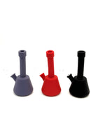 8’’ Silo Silicone Water Pipe With Banger 1ct Mixed Colors