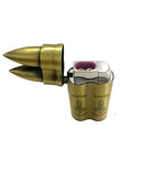 Clickit Double Torch Lighter Flame Bullet Style Refillable Lighter 25ct GH-10865 ￼