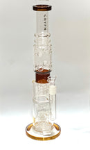 18’’ CRYFN Glass Opal Water Pipe 1ct - Premium  from H&S WHOLESALE - Just $50! Shop now at H&S WHOLESALE