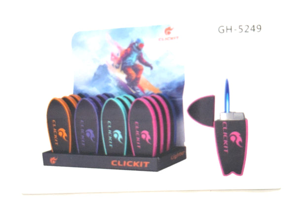 Clickit Torch Lighter Super Board 20ct Display Box GH-5249