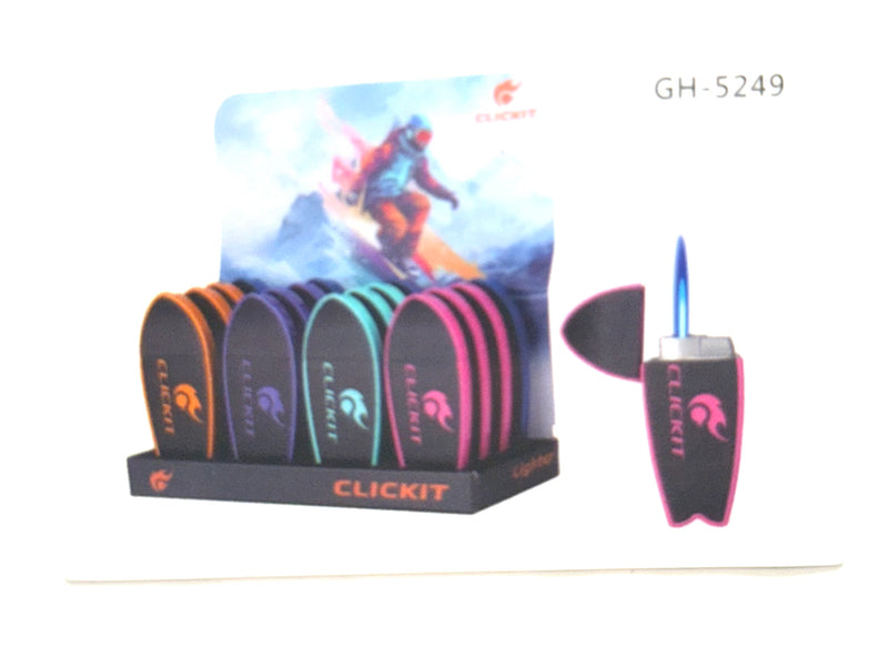 Clickit Torch Lighter Super Board 20ct Display Box GH-5249