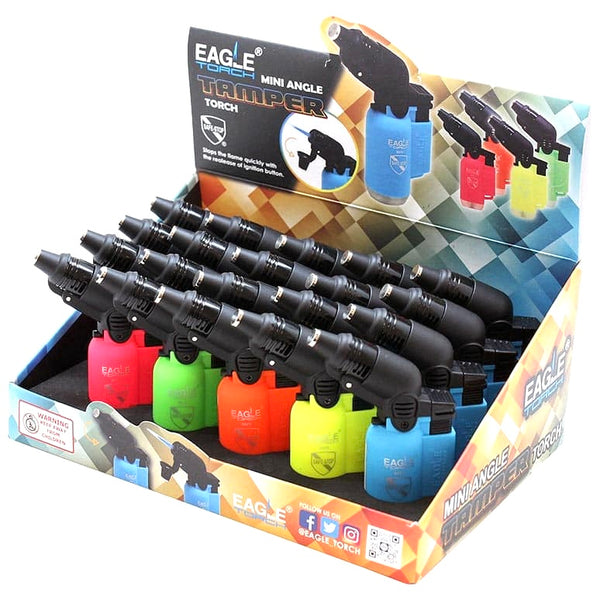 Eagle Torch Mini Angle Tamper 20ct Display Box #PT116T - Premium  from Y&M WHOLESALE - Just $35! Shop now at Y&M WHOLESALE