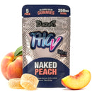 Dazed THCV 250mg 5pk Gummies Naked Peach 15ct Display Box