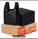 Black Plastic Bags 1000ct Box