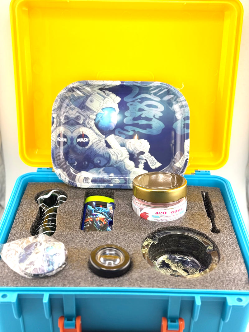 Juice Glass Pipe + Scented Candle Smoking Set 9pcs 1ct Case - Premium  from H&S WHOLESALE - Just $18! Shop now at Y&M WHOLESALE