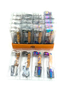 Palpitate Mini Metal Hand Pipe With Screen 24ct Display Box