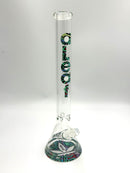 20” Aleaf Abstracts Beaker Water Pipe 1ct AL8002