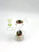 Aleaf 4’’ Esigo Slime Mini Recycler Glass Pipe 1ct