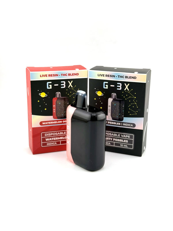 G3-X Live Resin - THC Blend 10ML 5ct Box Disposable Vape - Premium  from H&S WHOLESALE - Just $87.50! Shop now at H&S WHOLESALE