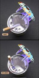 LED Butt Bucket Extinguishing Ashtray 12ct - Premium  from H&S WHOLESALE - Just $42! Shop now at H&S WHOLESALE