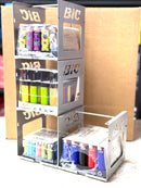 Bic 4-Tier Modular Lighter Display - Premium  from H&S WHOLESALE - Just $265! Shop now at Y&M WHOLESALE