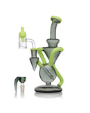 10’’ aLeaf® The Cratus Recycler Water Pipe Mix Colors 1ct