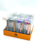 Palpitate Mini Metal Hand Pipe With Screen 24ct Display Box