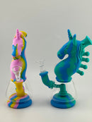 Unicorn 6’’ Glass & Silicone Water Pipe 1ct