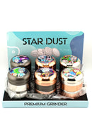 Star Dust Tobacco Grinder ￼4pc 6ct Display SD-111D Different design ￼ - Premium  from H&S WHOLESALE - Just $51.75! Shop now at H&S WHOLESALE